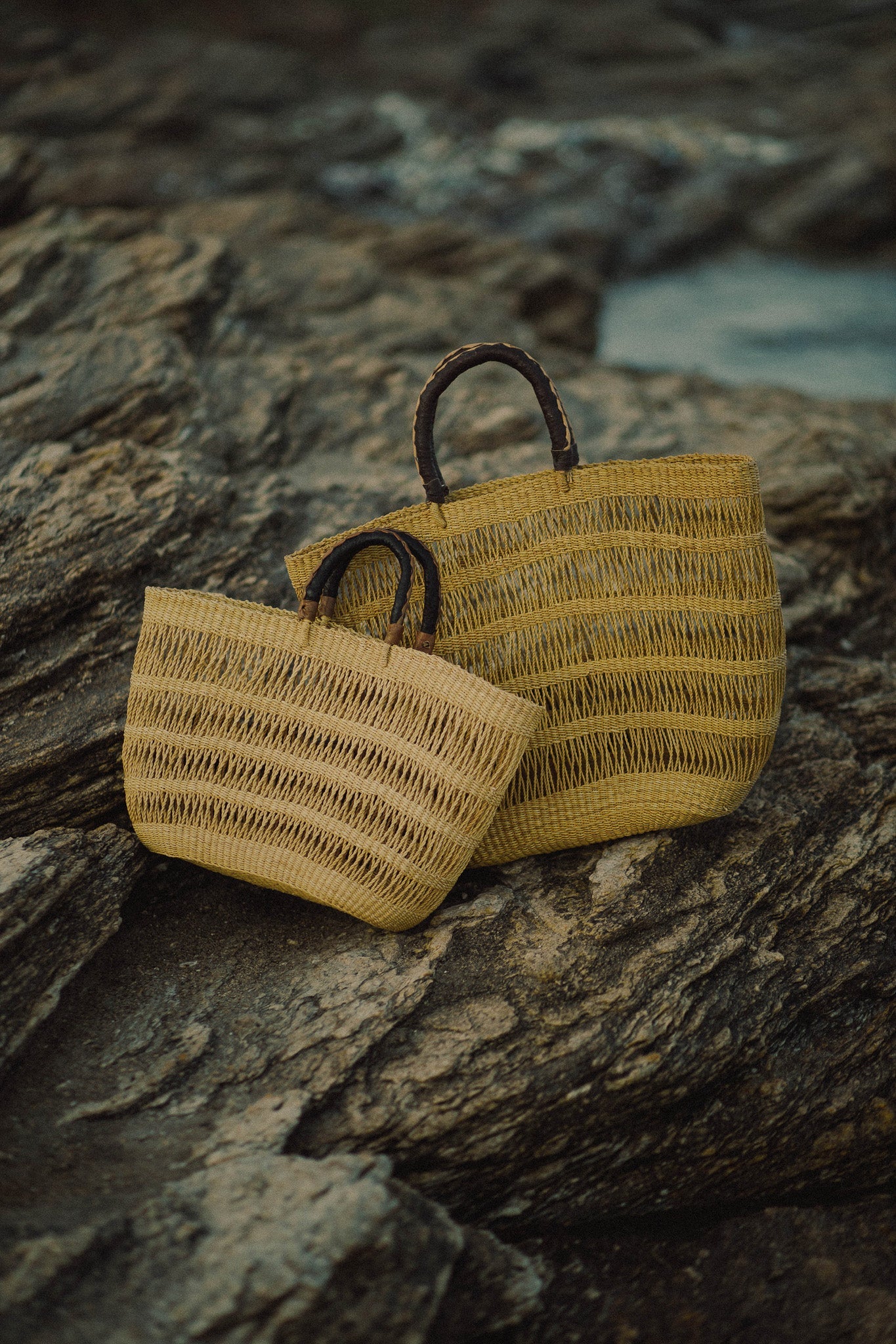 Wicker beach basket sale