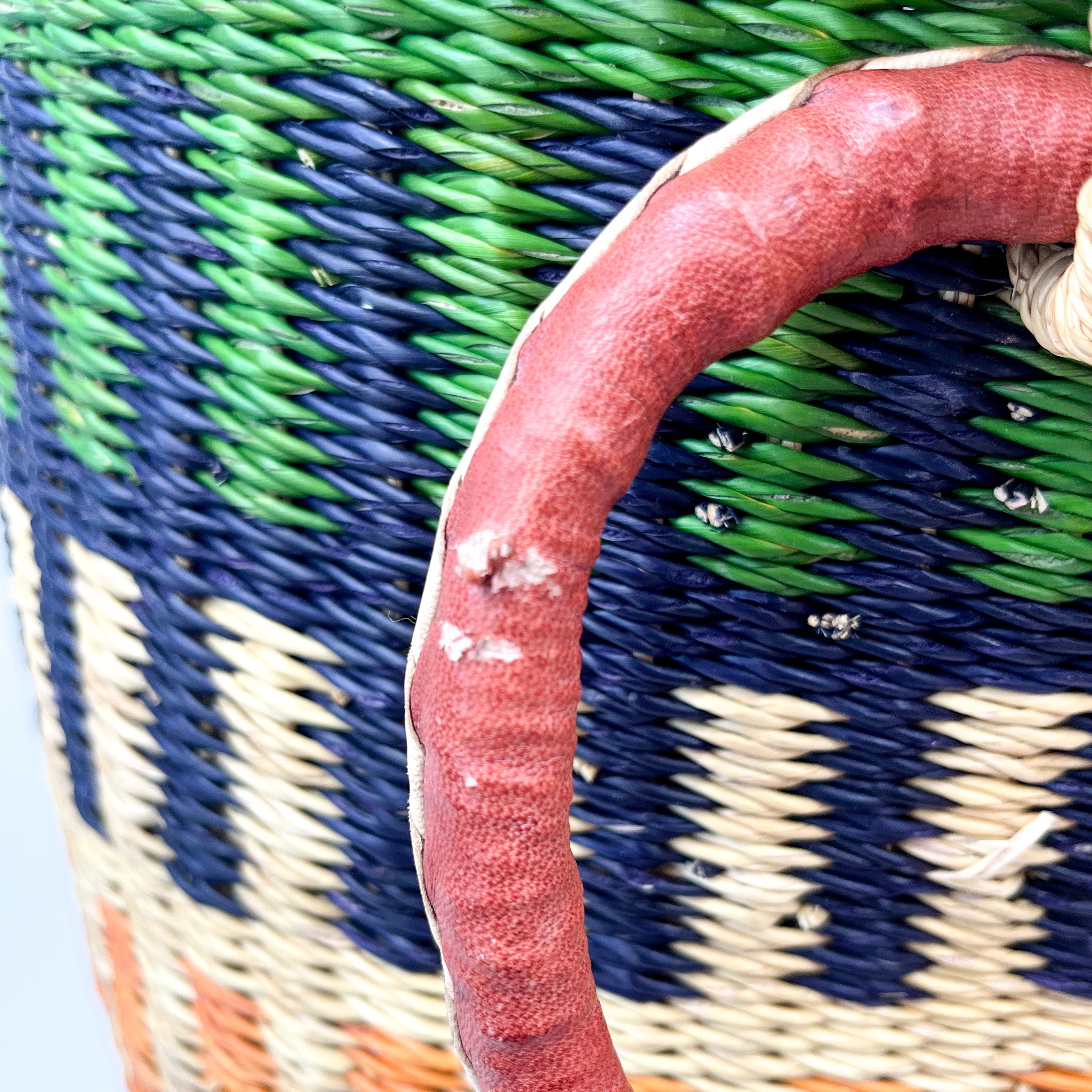 Wonky Lidded Laundry Basket