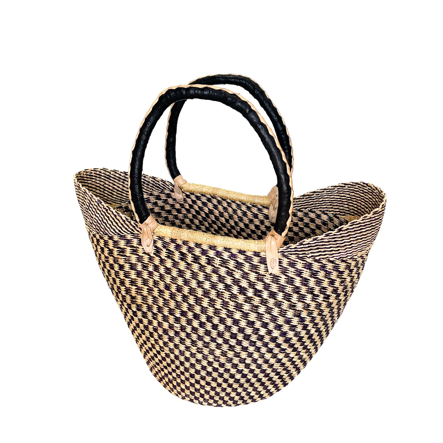 Large Monochromatic Closed Weave U-shopper Baskets