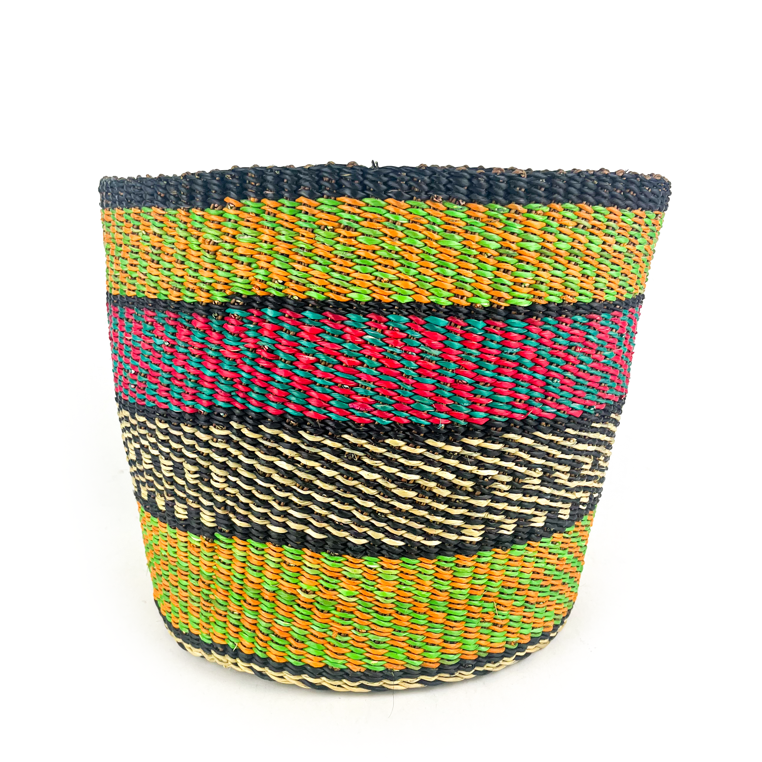 Multicoloured Bongo Planter Baskets
