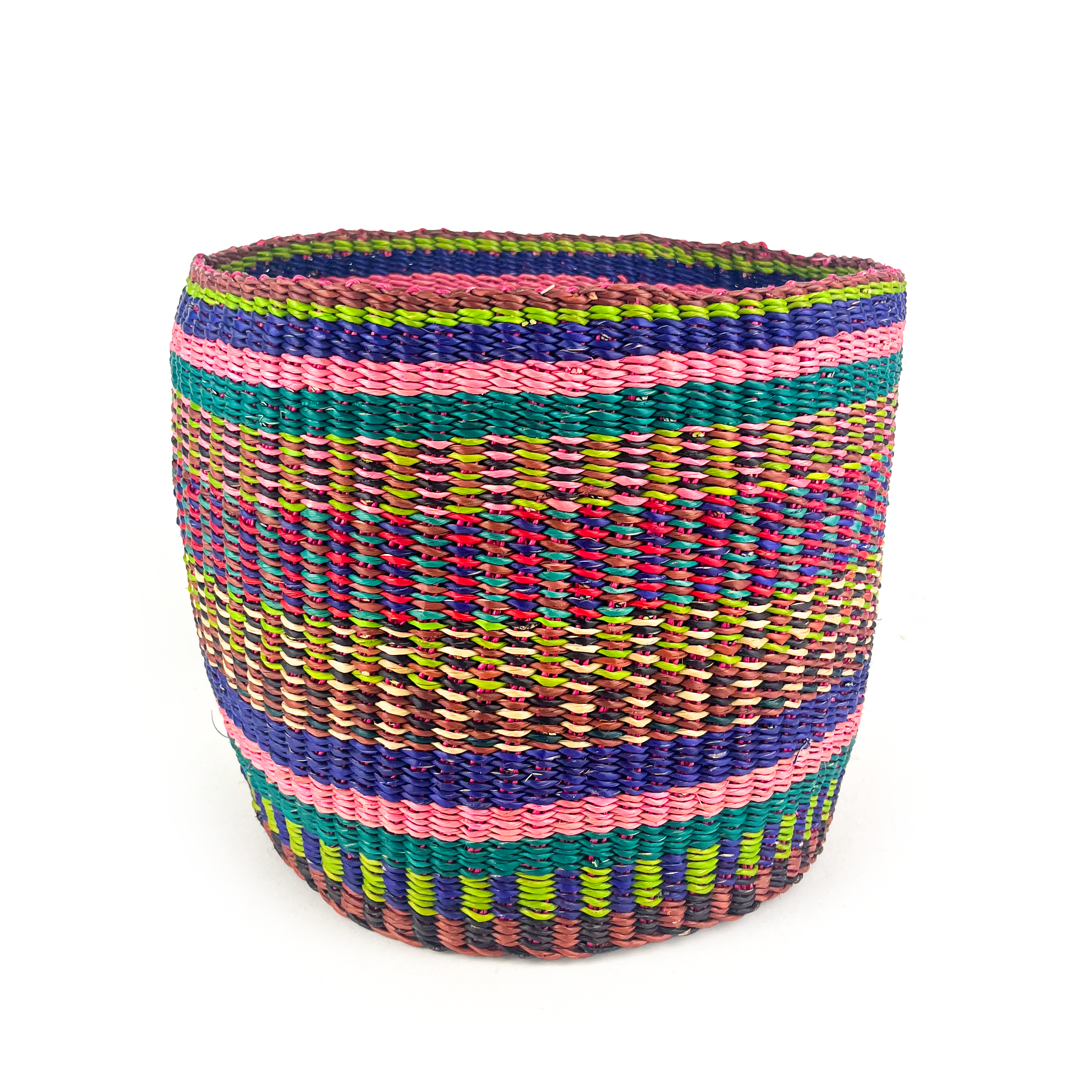 Multicoloured Bongo Planter Baskets