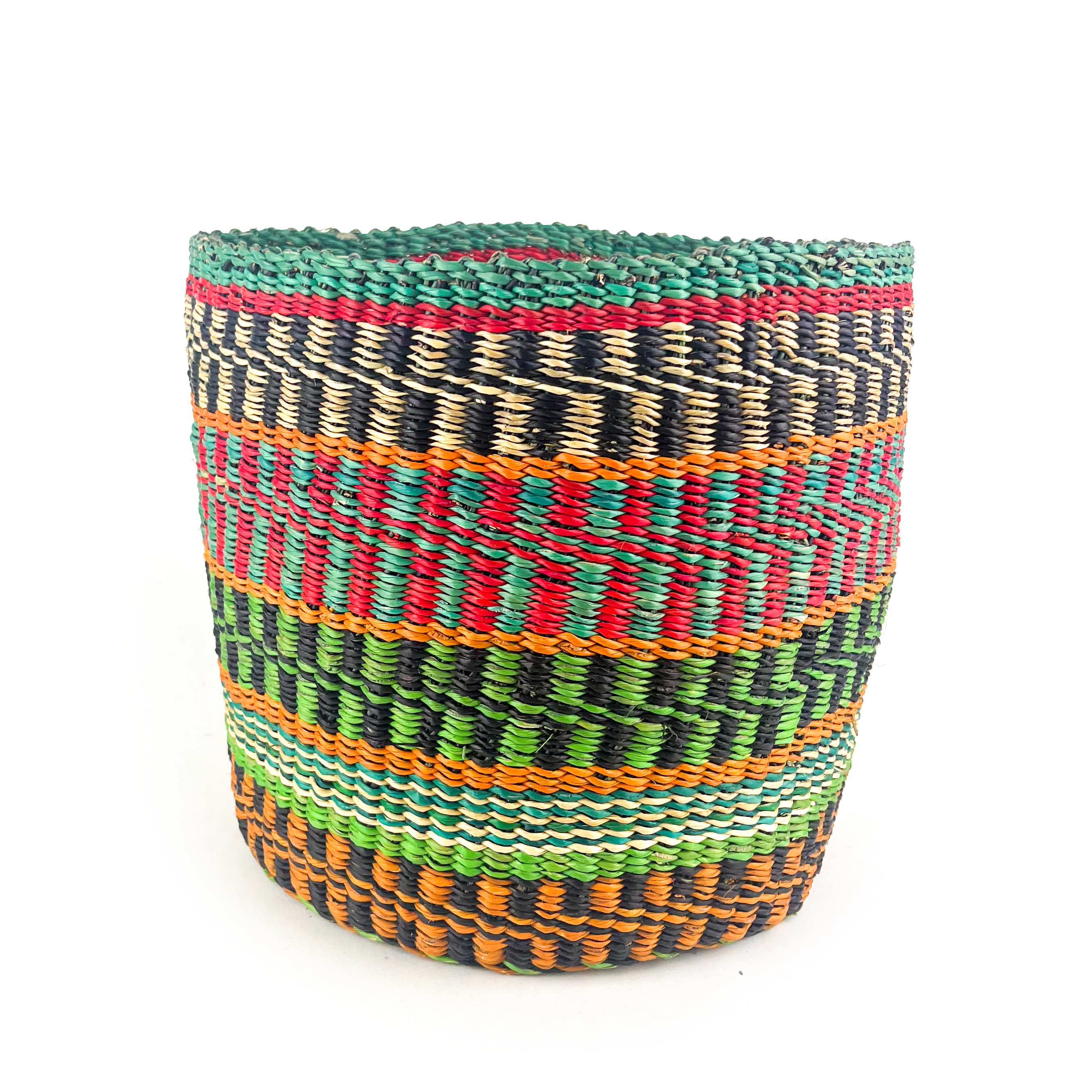 Multicoloured Bongo Planter Baskets