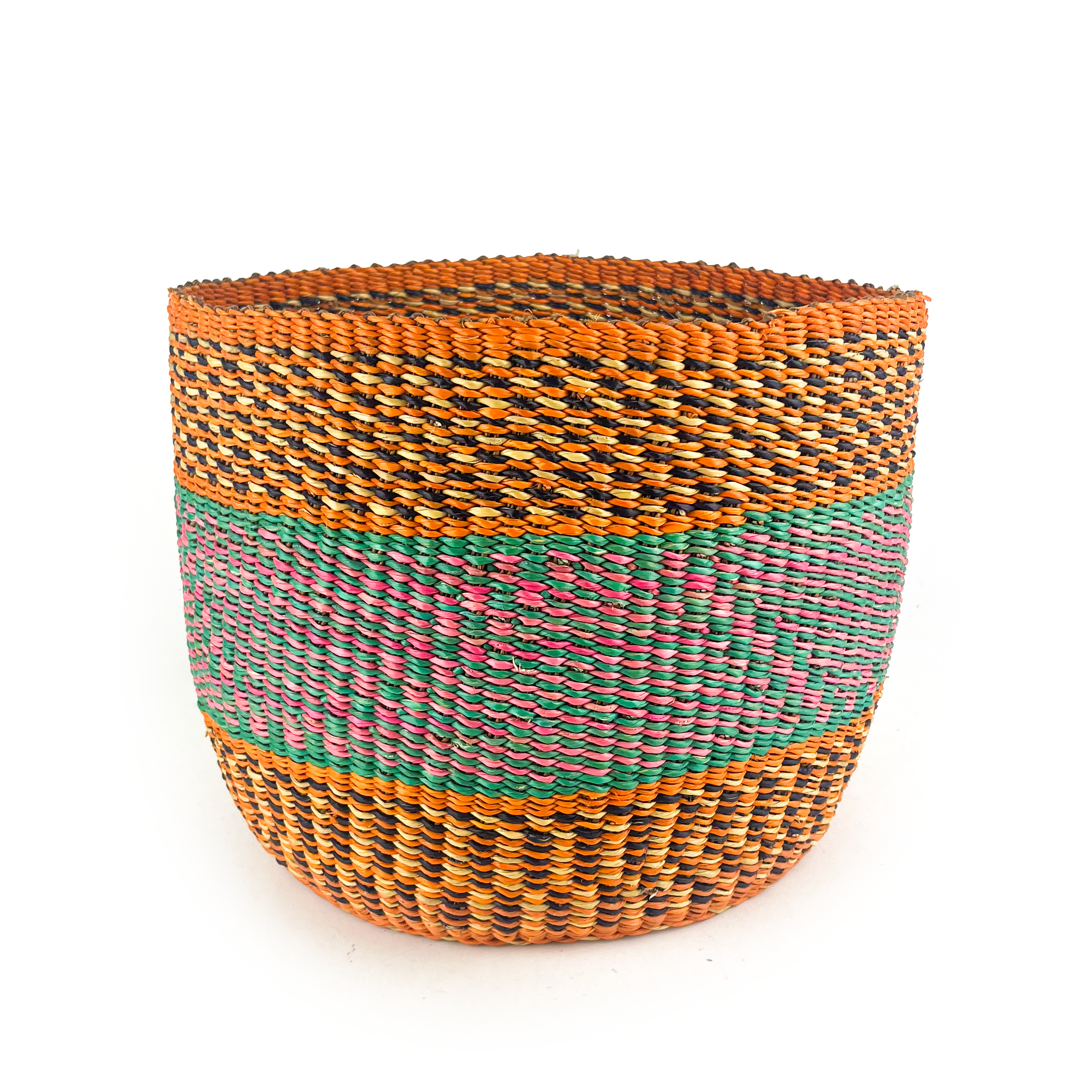 Multicoloured Bongo Planter Baskets