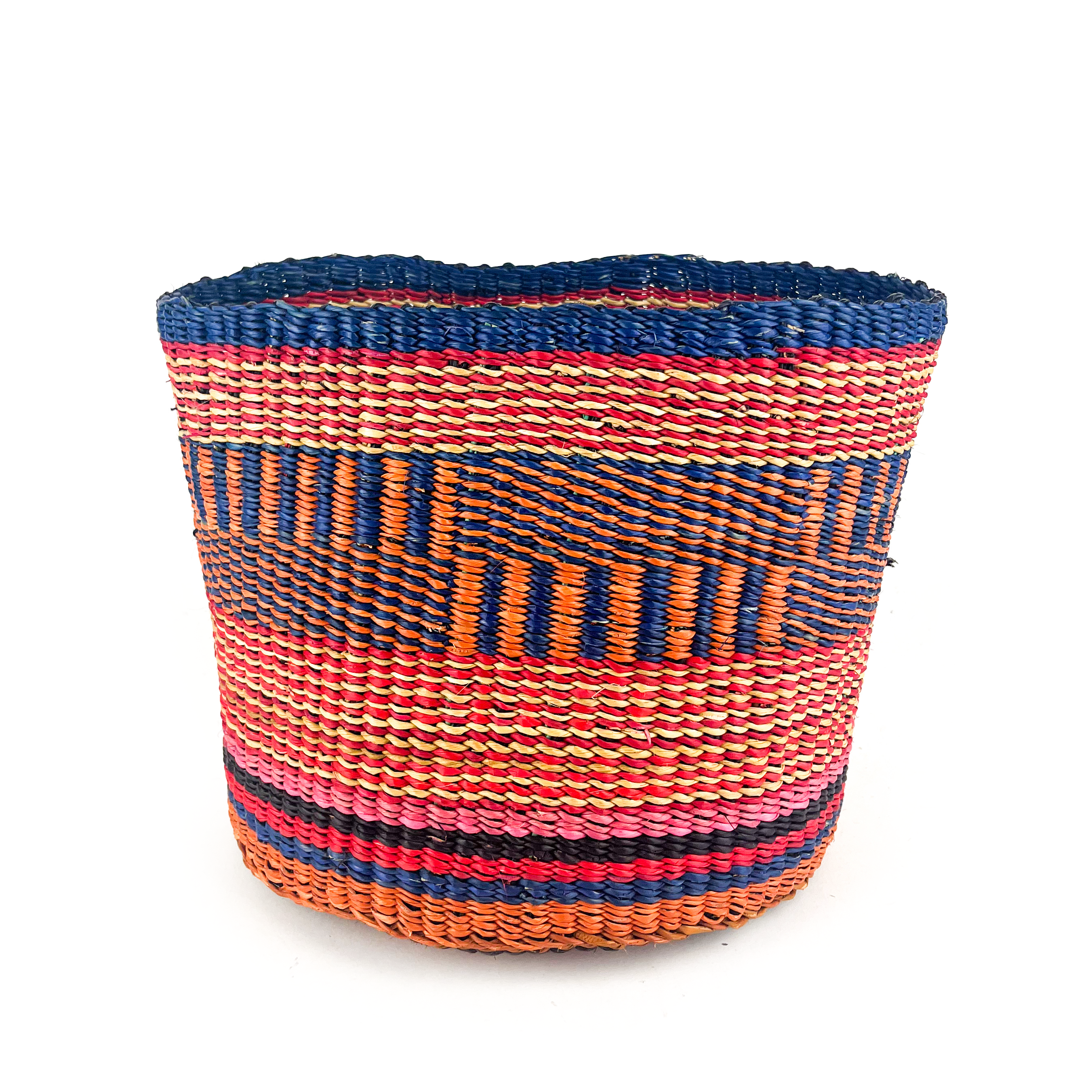 Multicoloured Bongo Planter Baskets