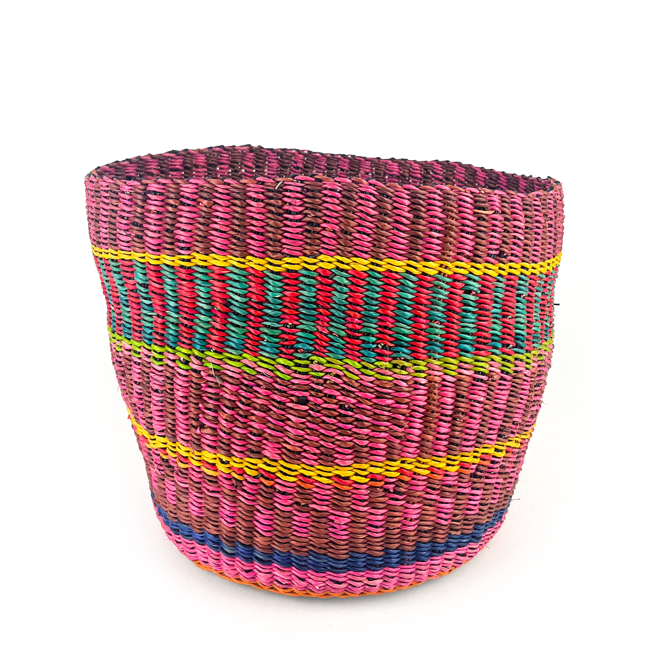 Multicoloured Bongo Planter Baskets
