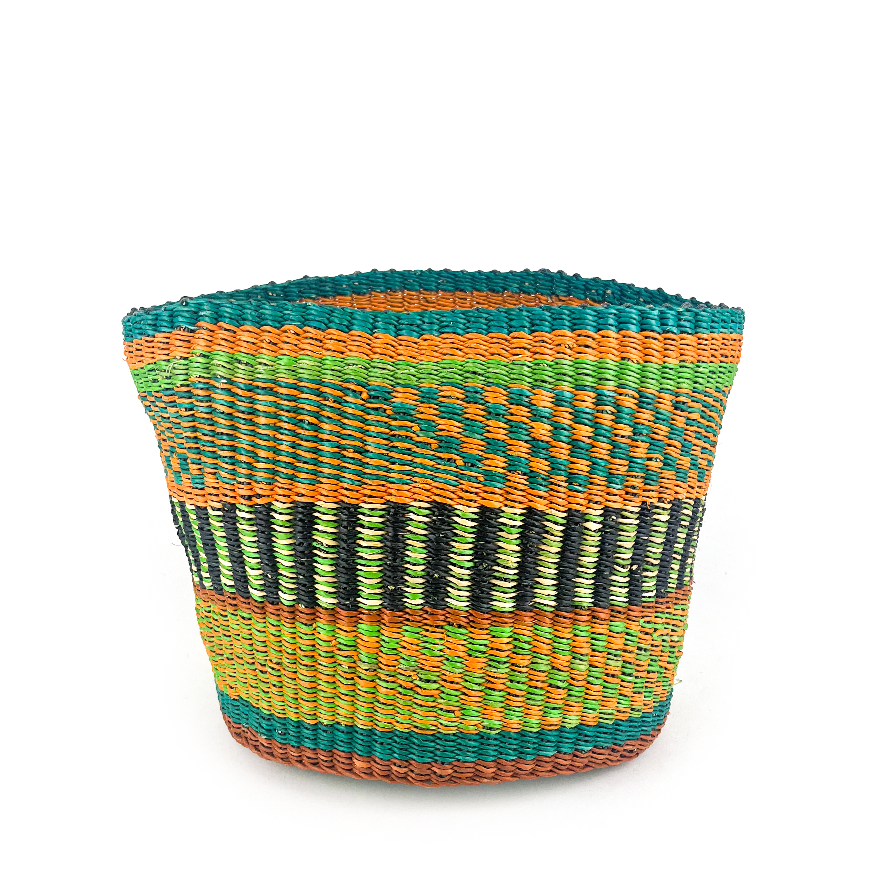 Multicoloured Bongo Planter Baskets