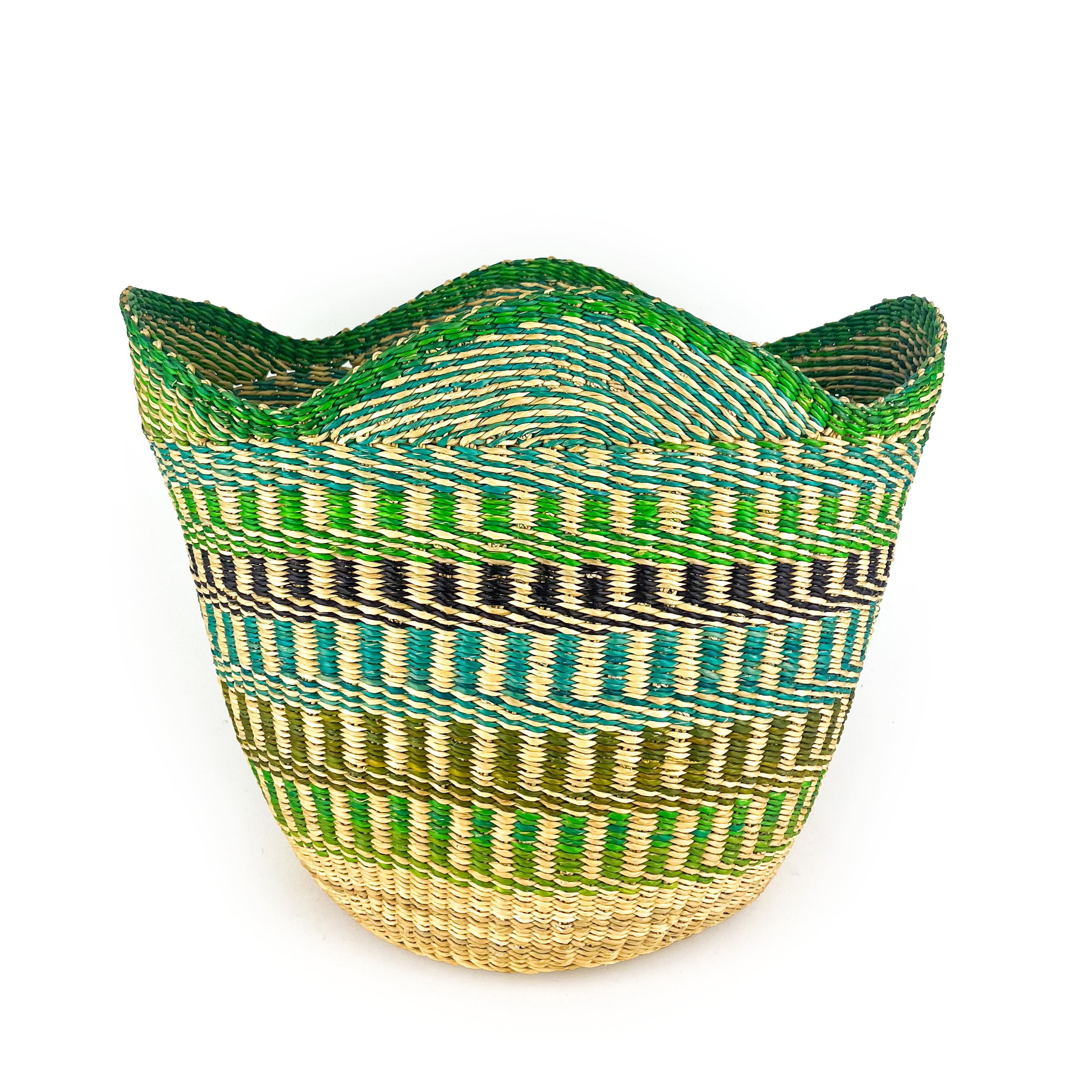 Scalloped Waste Paper Bin