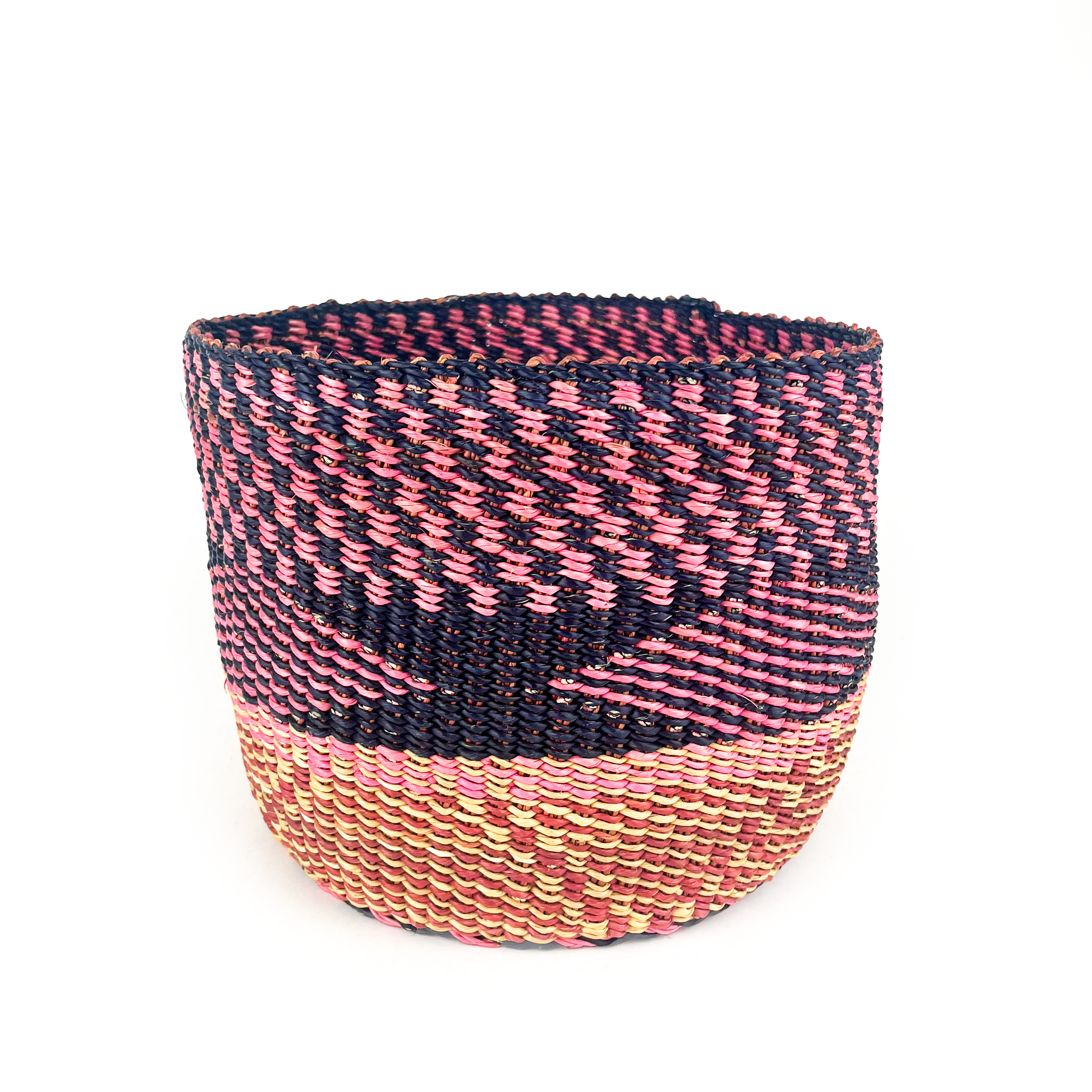 Multicoloured Bongo Planter Baskets