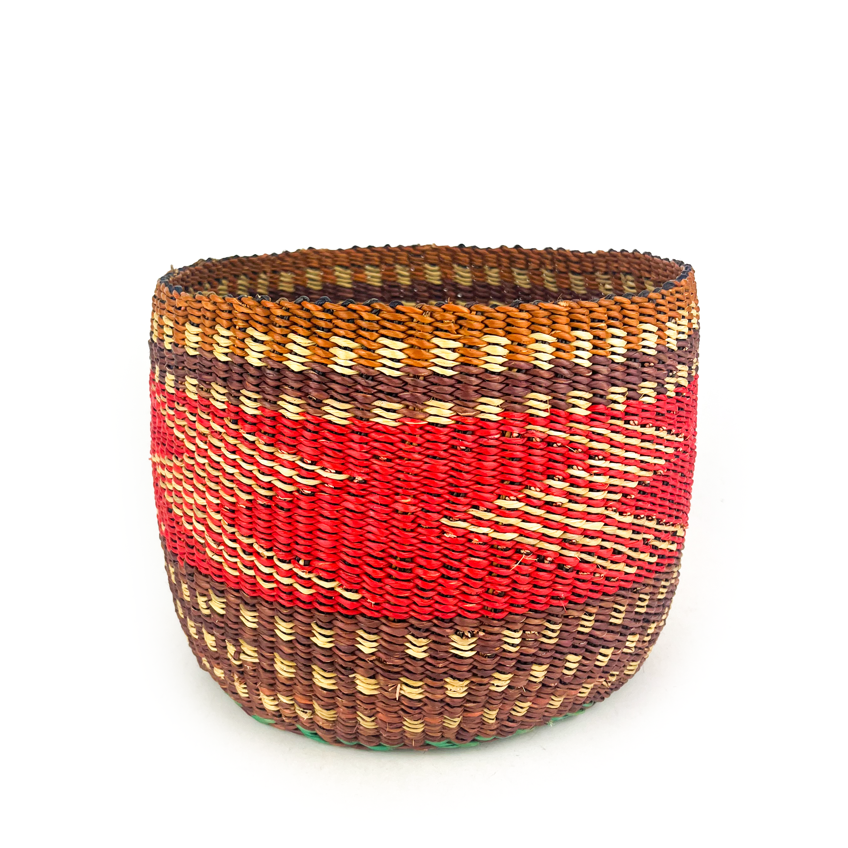 Multicoloured Bongo Planter Baskets