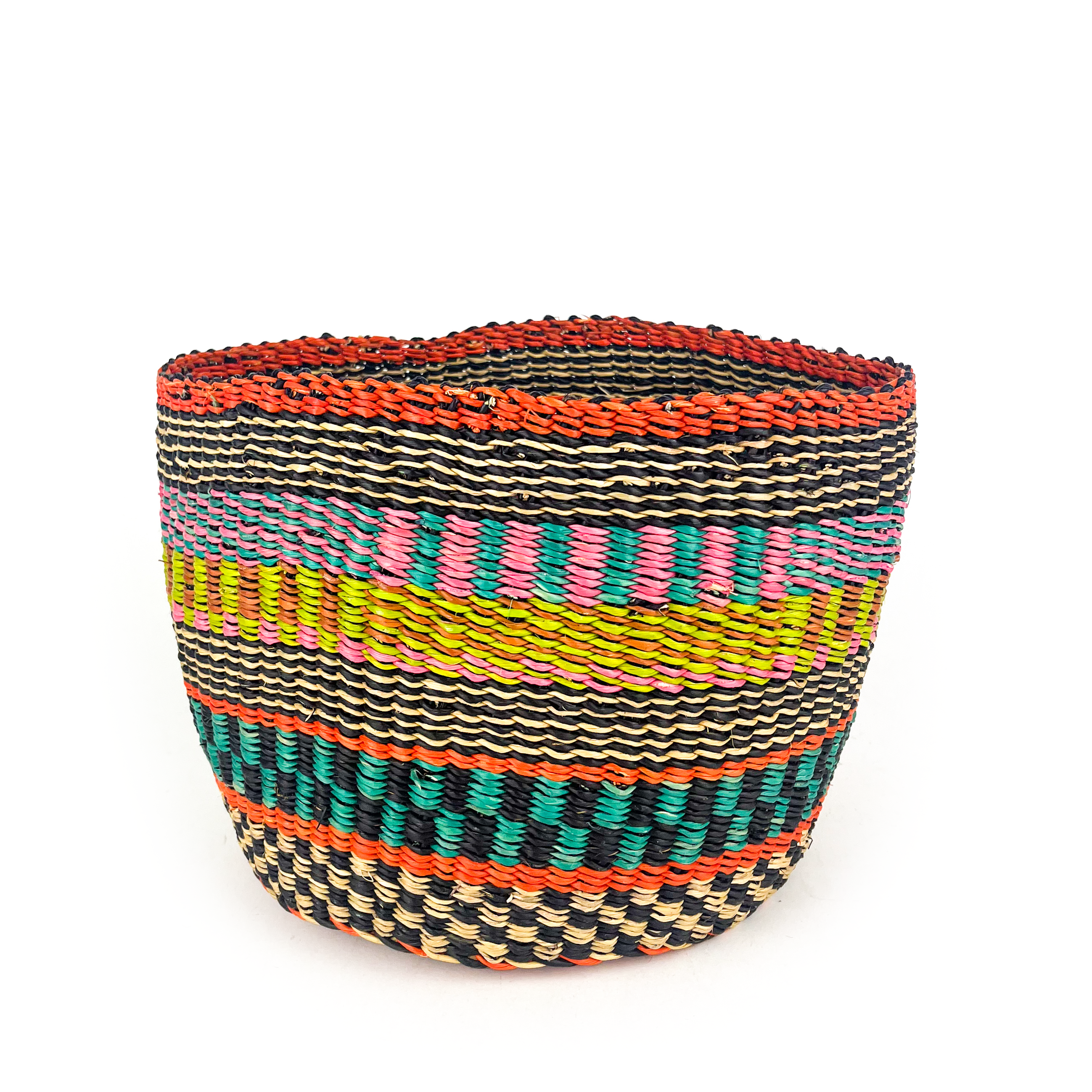 Multicoloured Bongo Planter Baskets