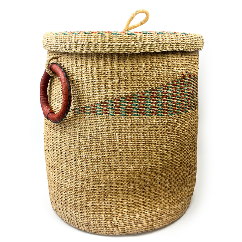 Large Lidded Laundry Baskets