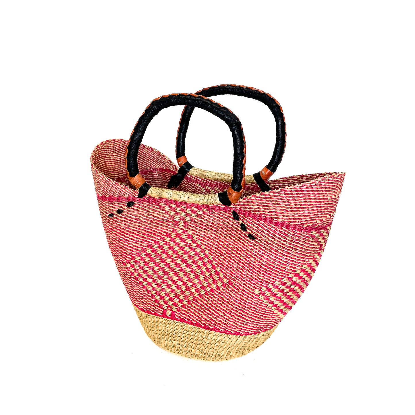 Large Monochromatic Closed Weave U-shopper Baskets