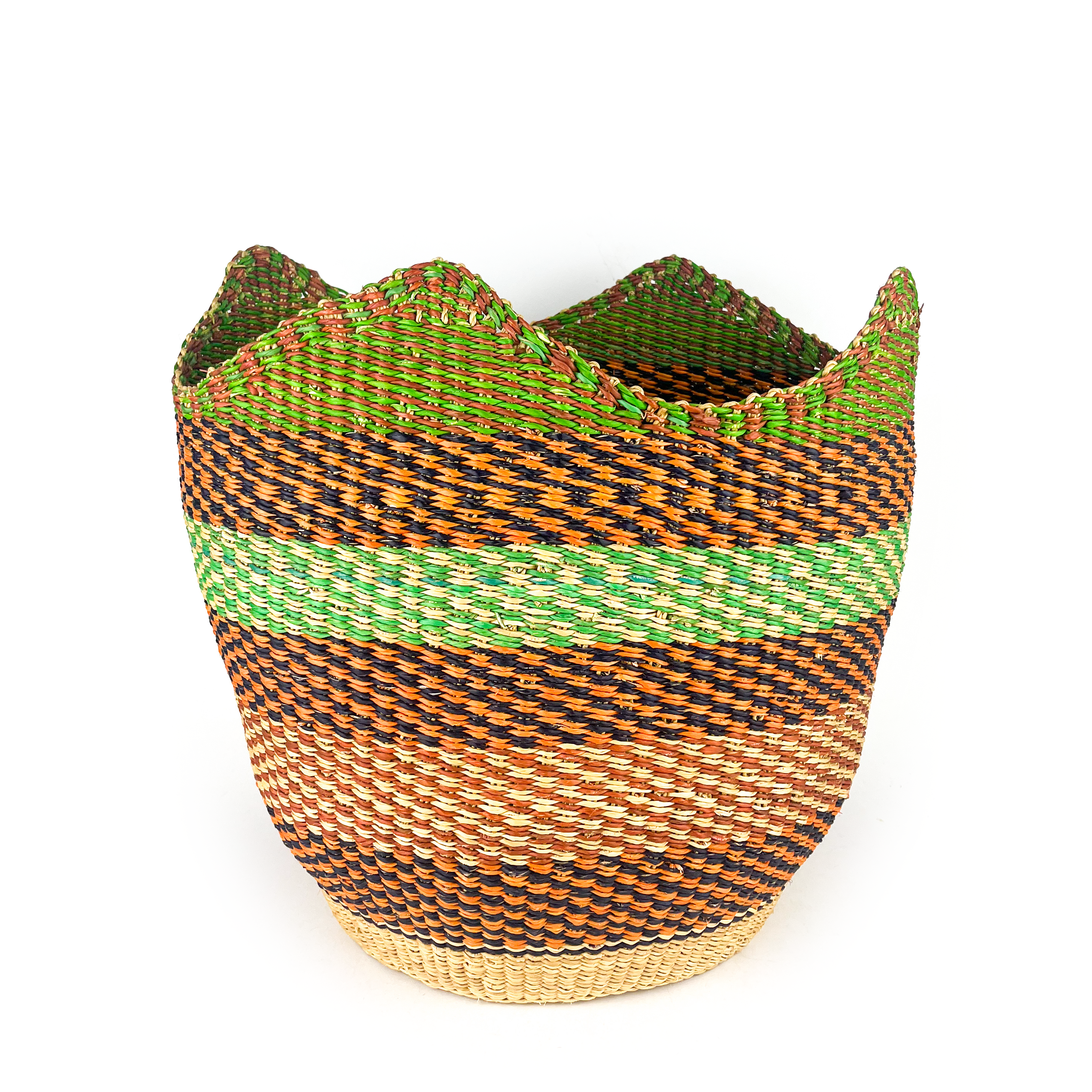Scalloped Waste Paper Bin