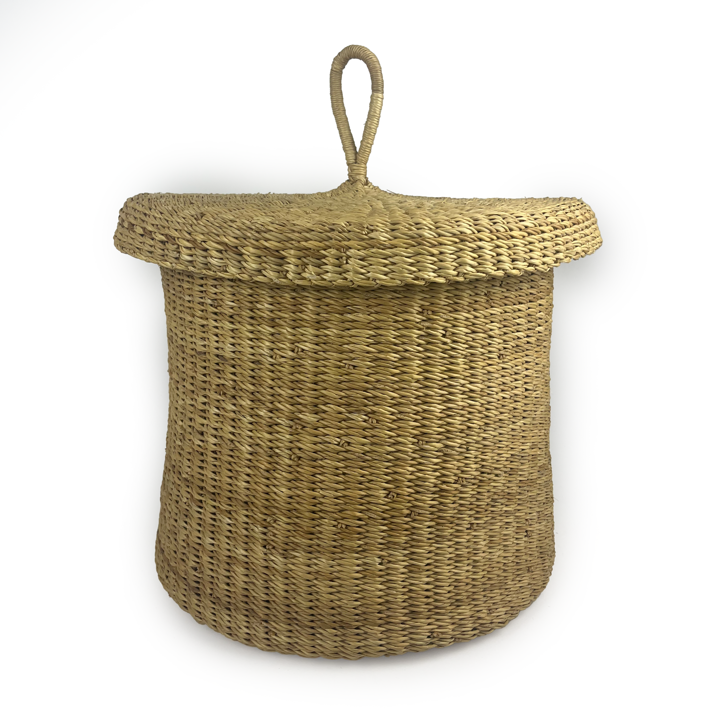 Medium Lidded Storage Basket