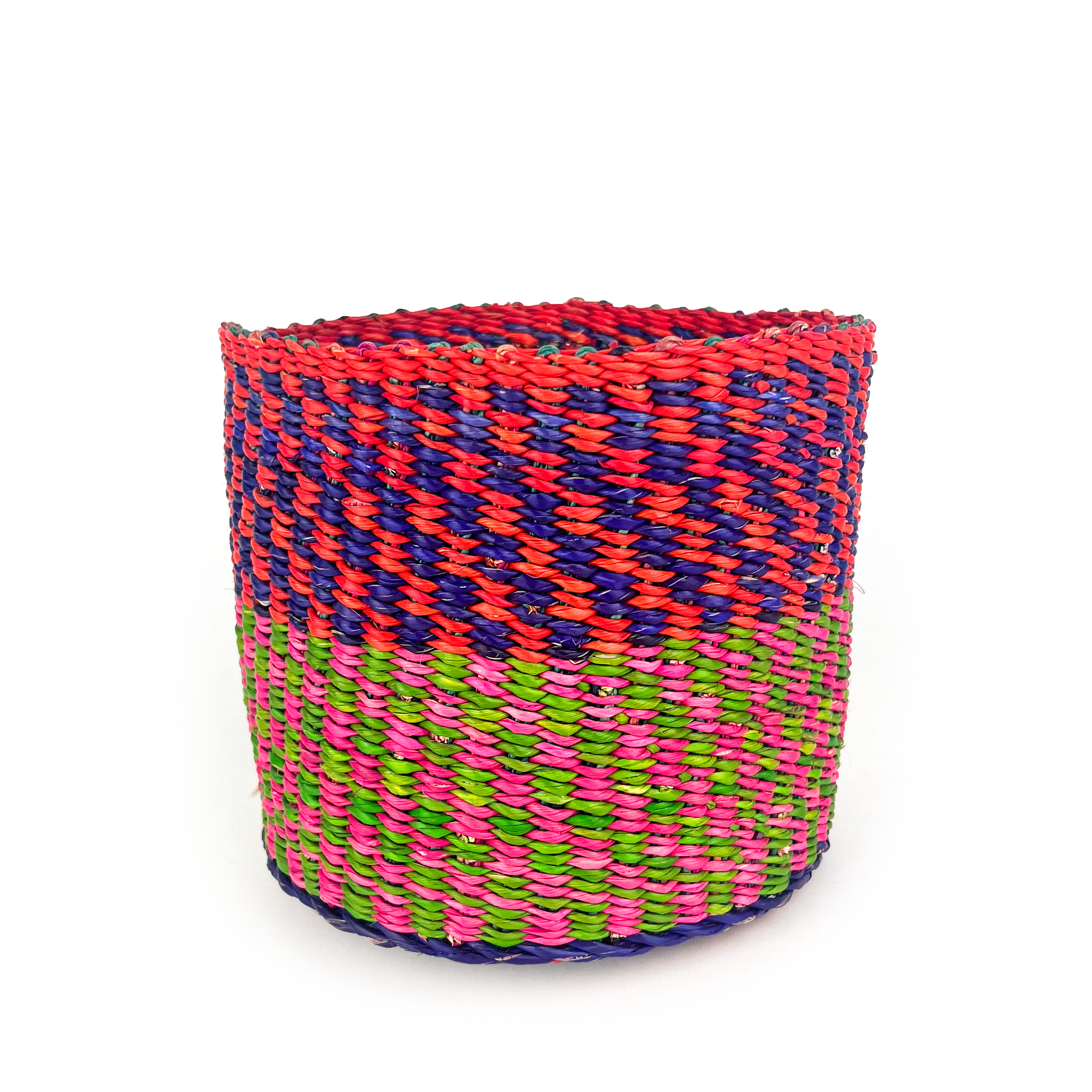 Multicoloured Bongo Planter Baskets