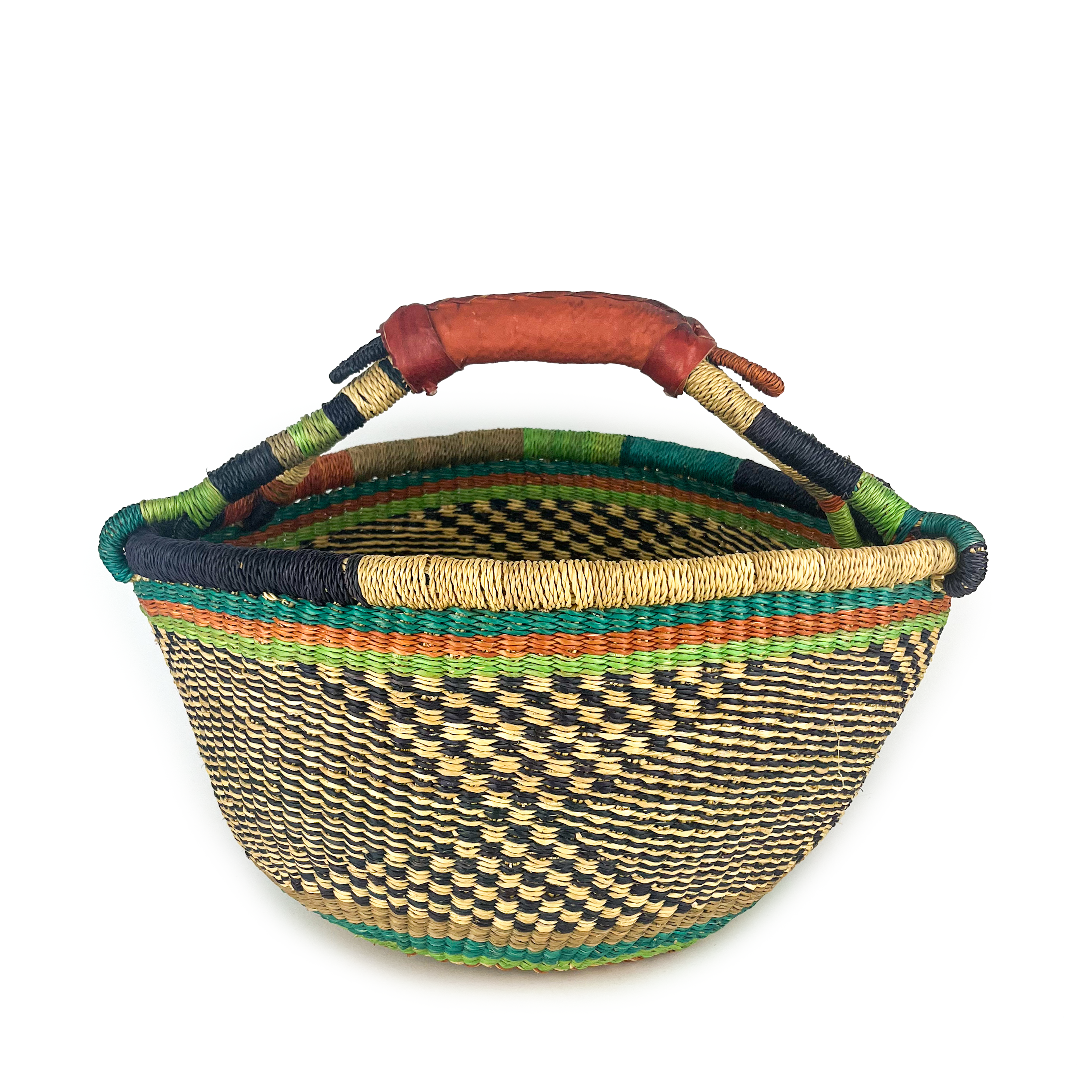 Wonky Medium Round Basket