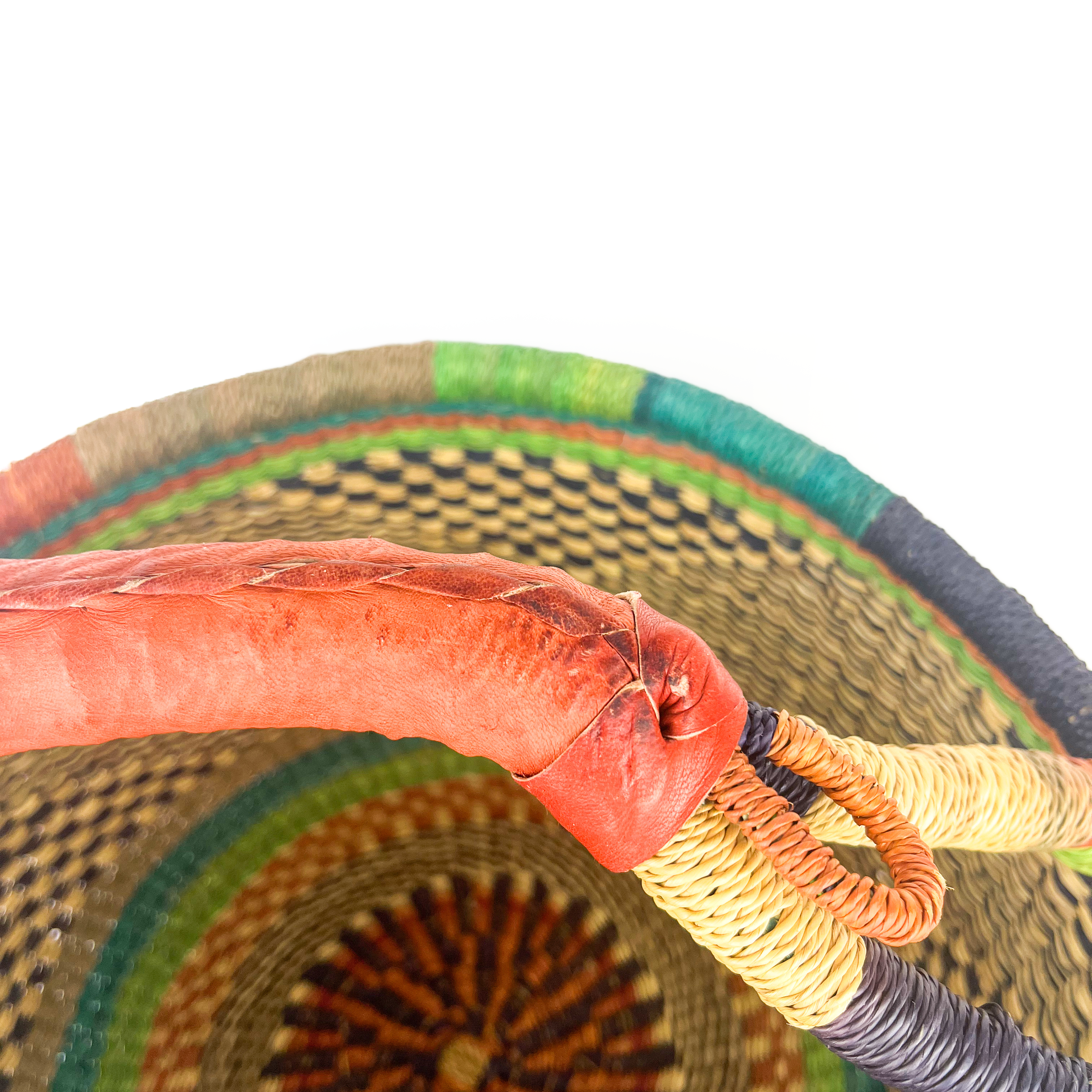 Wonky Medium Round Basket