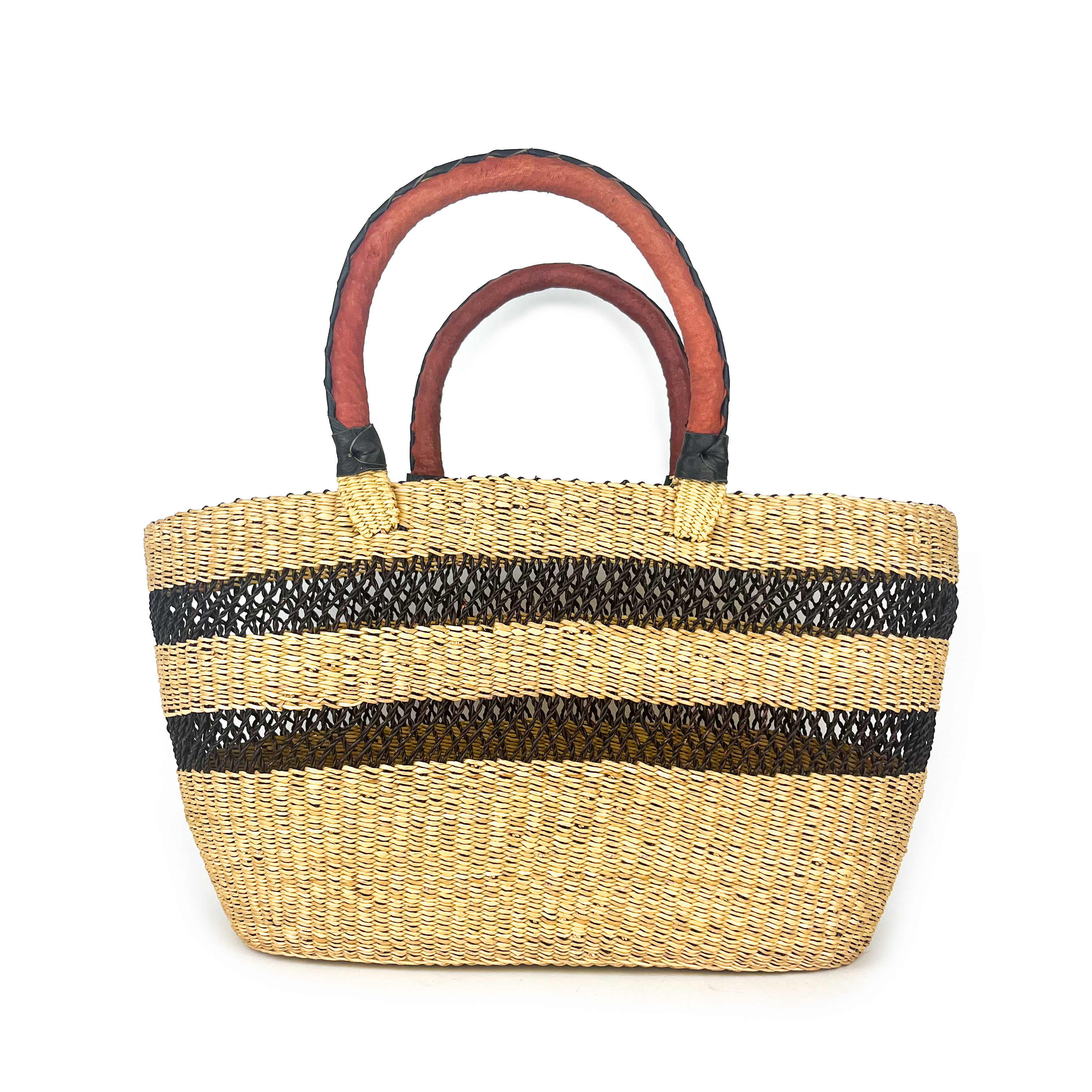 Open Weave Via Basket
