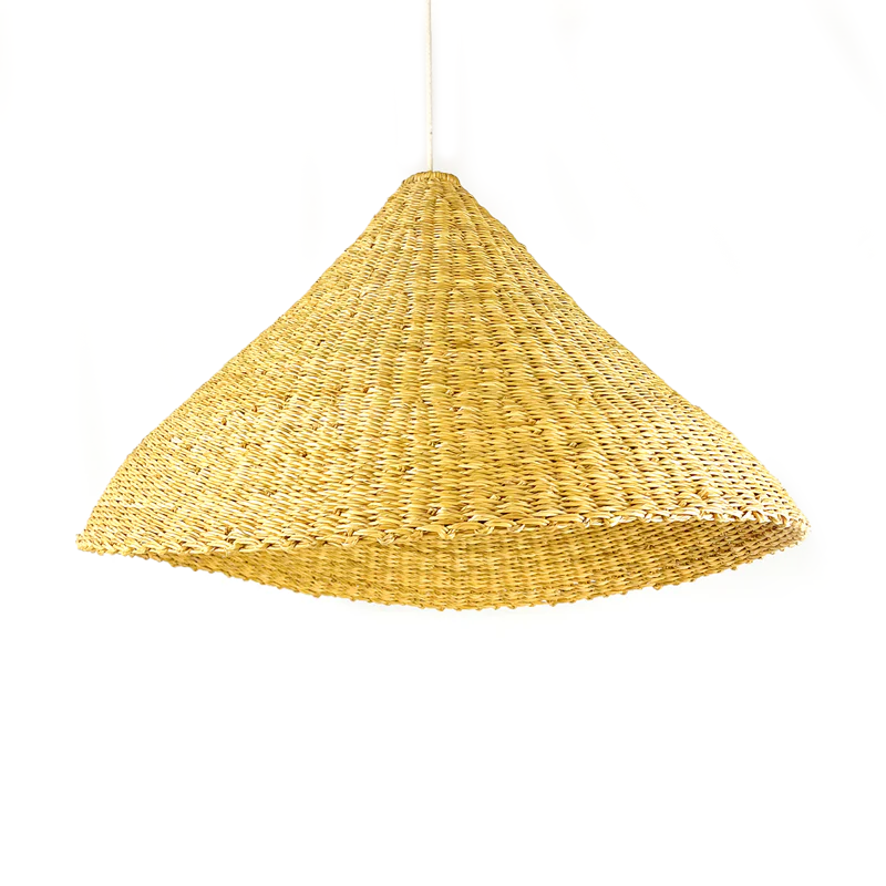 Natural Pyramid lampshades