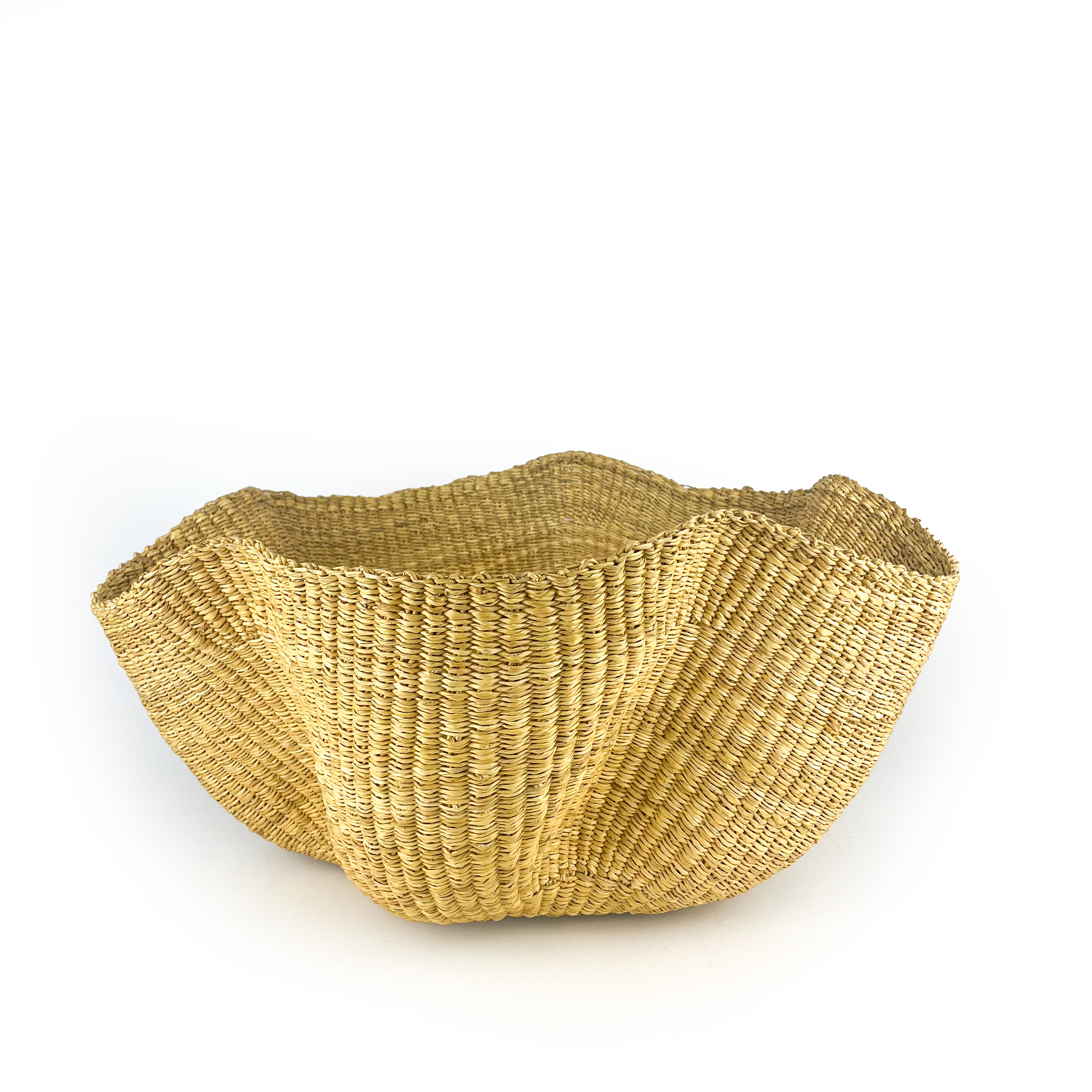 Wavy Floor Bowls Natural