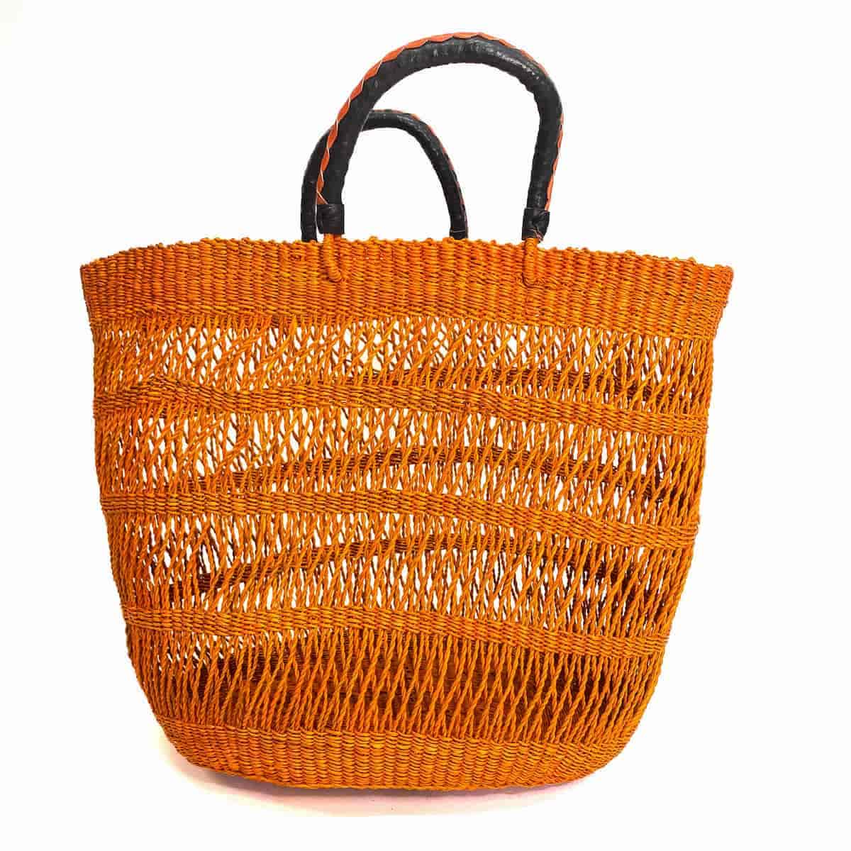 Large Beach Basket Ogange